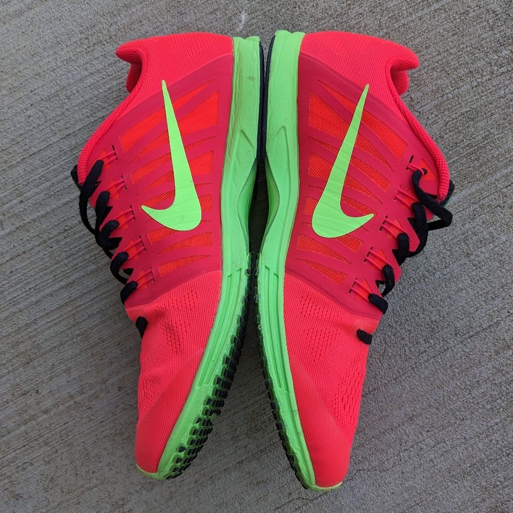 Nike Air Zoom Speed Racer 6, Men's size 12, red orbit / black / flash crimson